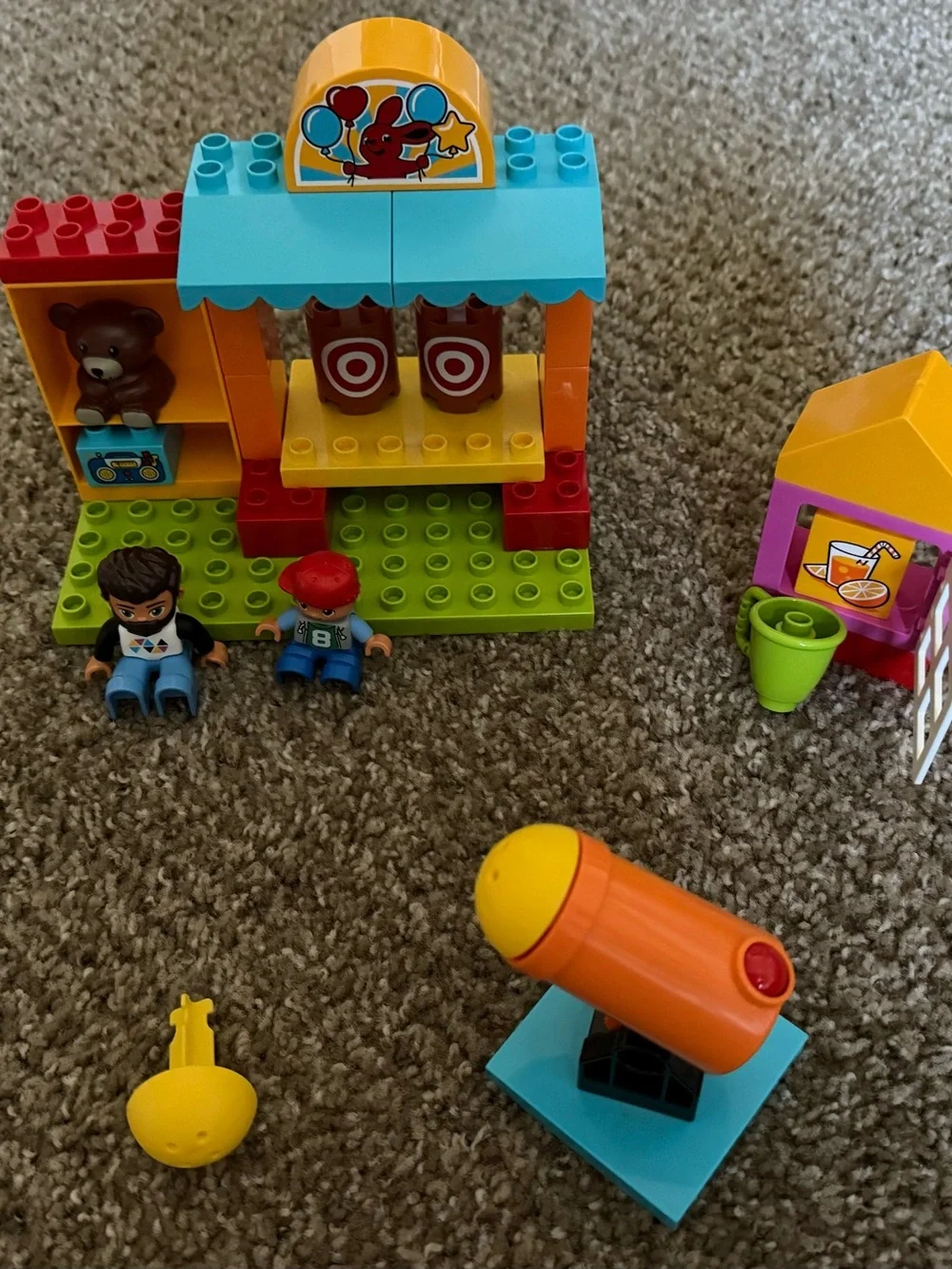 Lego Duplo shooting gallery set 10839